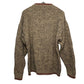 Vintage Eddie Bauer Chunky Knit Grandpa Sweater Beige Red Crewneck Pullover L