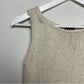 Vintage Michael Kors Cream Knit Tank Top Vest Cotton