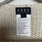 Vintage Michael Kors Cream Knit Tank Top Vest Cotton