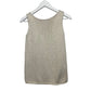 Vintage Michael Kors Cream Knit Tank Top Vest Cotton